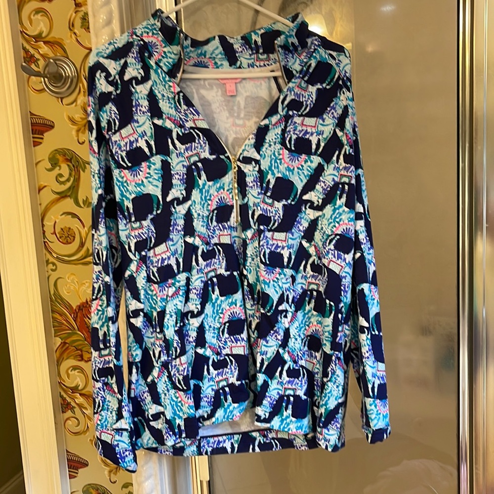 Lilly Llama Half Zip